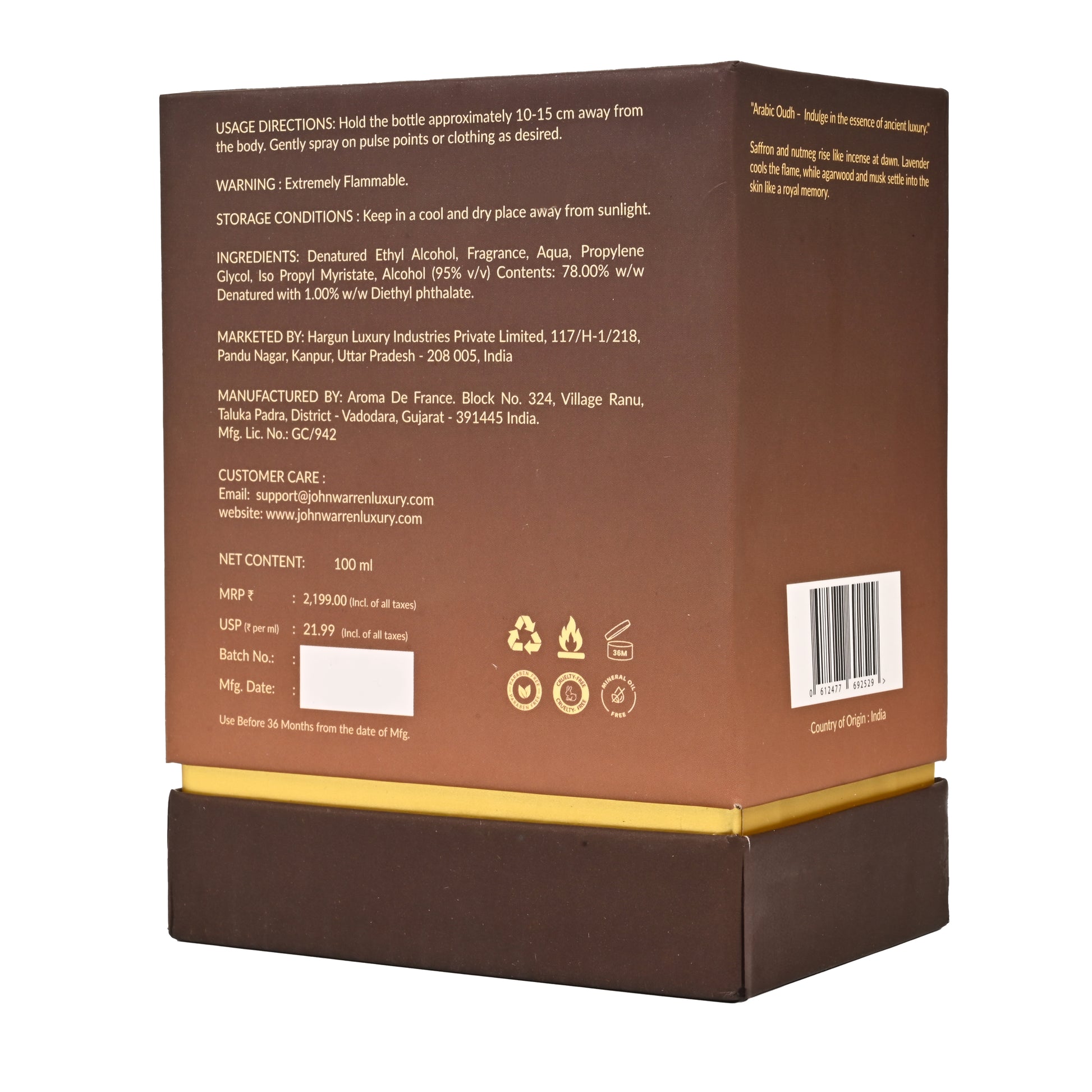 Arabic Oudh – Indulge in the Essence of Ancient Luxury