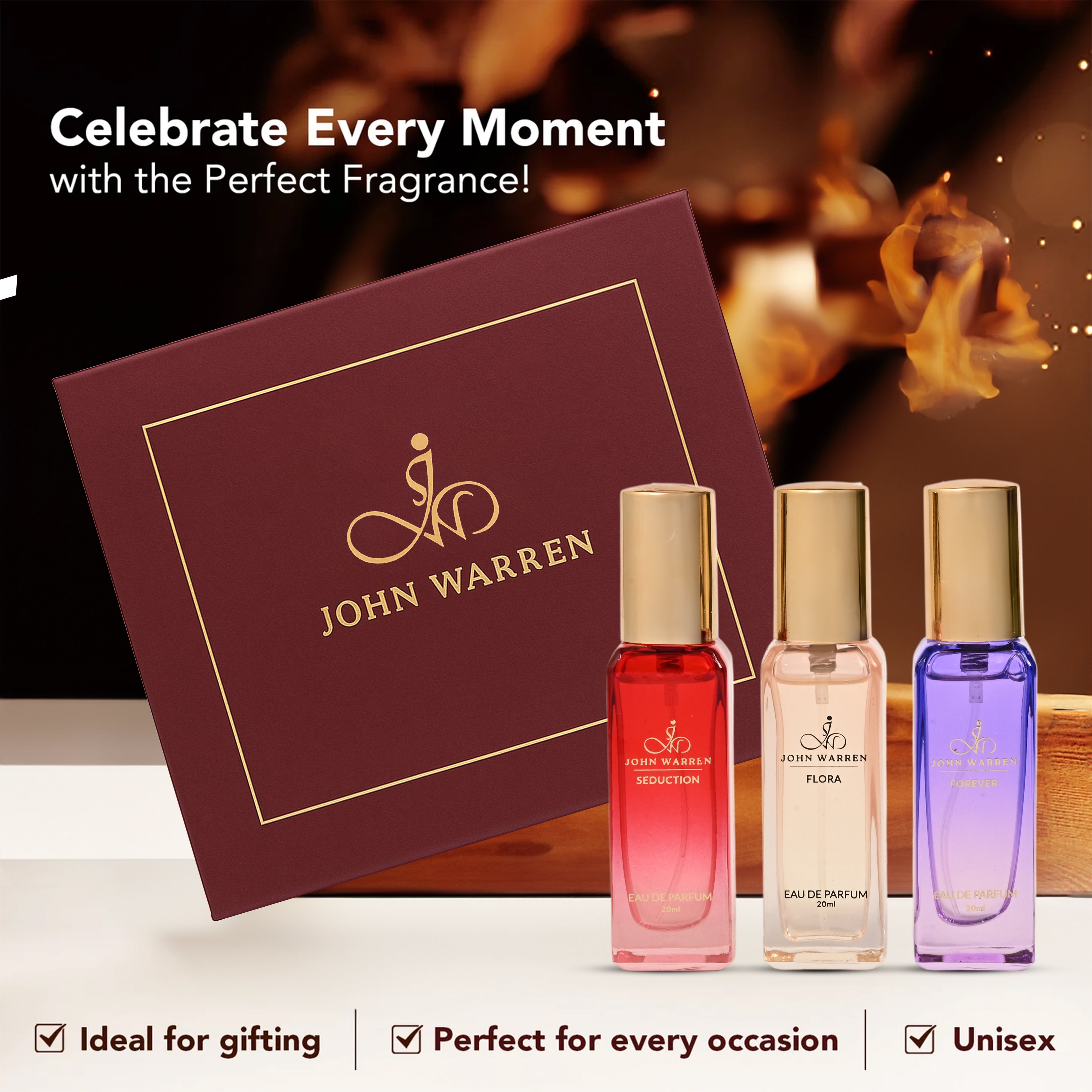 Women Luxury Perfume Set of 3